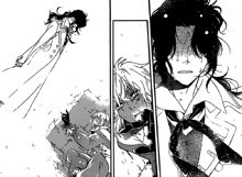 Аллен видит иллюзорную фигуру молодого Маны