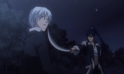 Allen and Kanda meet