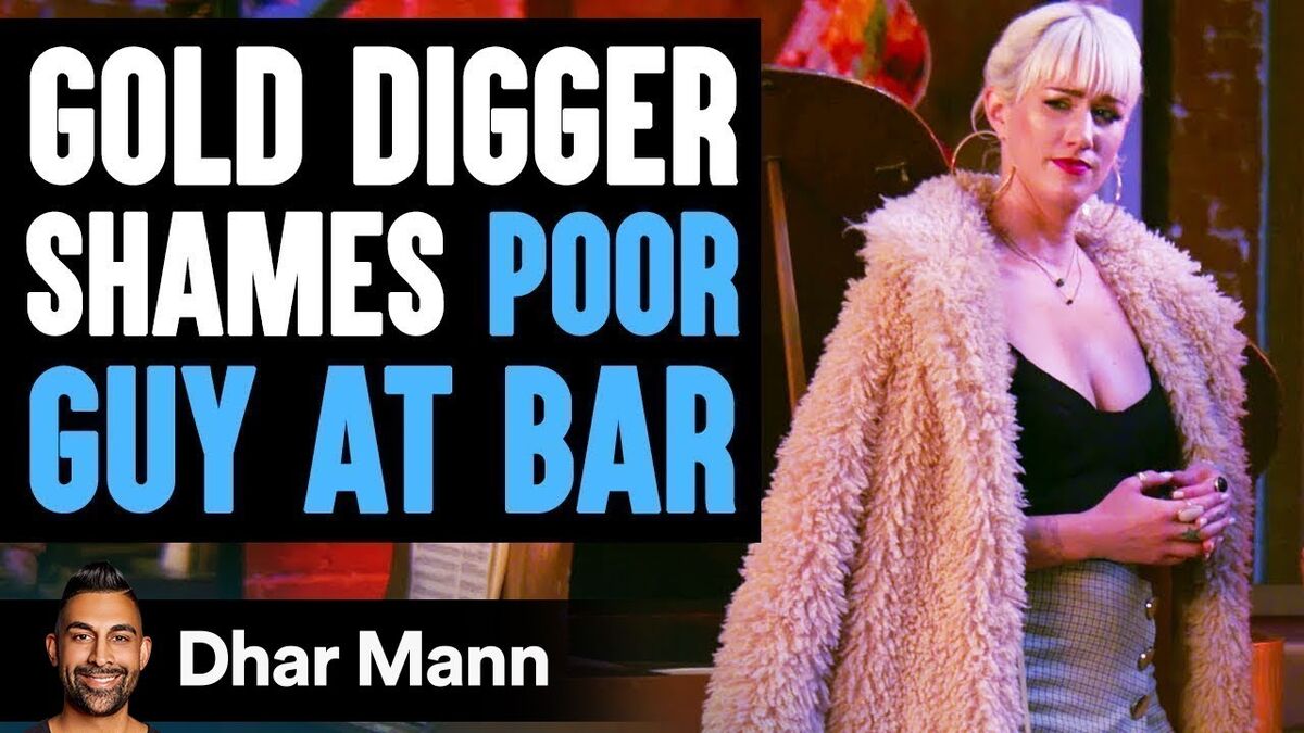 Gold Digger Shames Poor Guy At Bar, Lives To Regret It