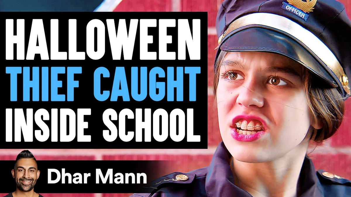 HALLOWEEN THIEF Caught Inside SCHOOL, What Happens Next Will Shock You