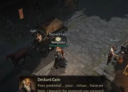 Escort Cain to the docks