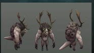 Old in-game model render