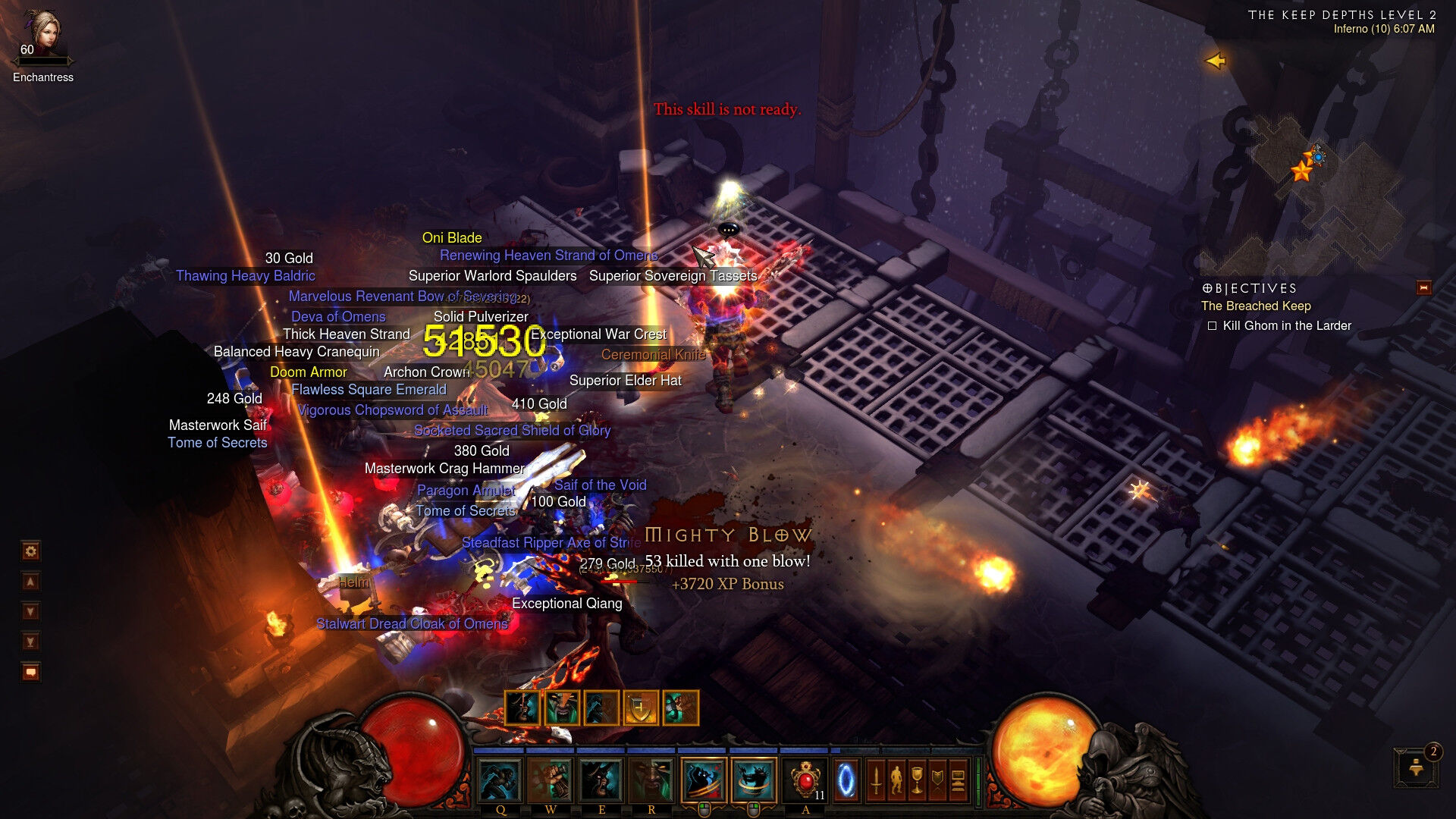 Diablo 3 how to enable putting indentified items in chat