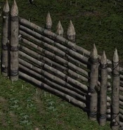 Rogue Encampment wall