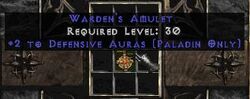 Wardens Amulet