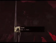 Tyrael strains under the load