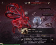 Baal casts a  that kills his to-be worshippers