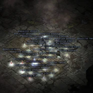 It drops Empyrean Band and a lot of gems