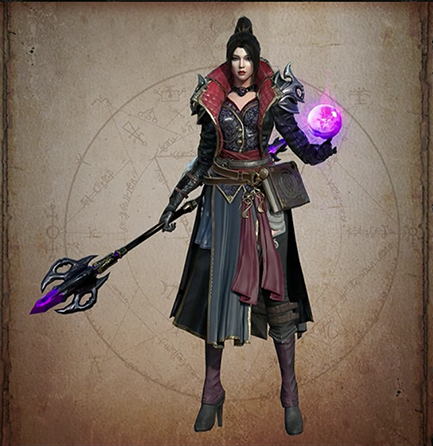 female wizard diablo 3 in game