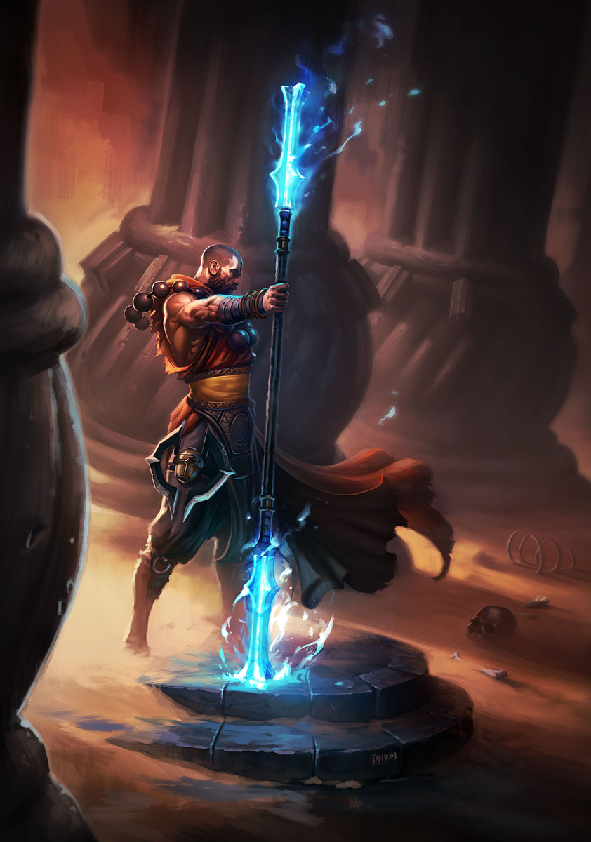 diablo 3 monk wallpaper