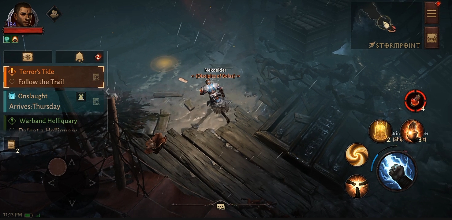 Diablo Immortal Terror's Tide Update Continues The Game's Main