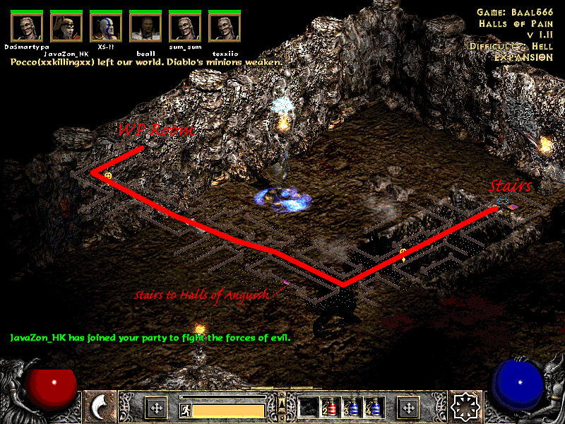 Diablo 2 карта локаций