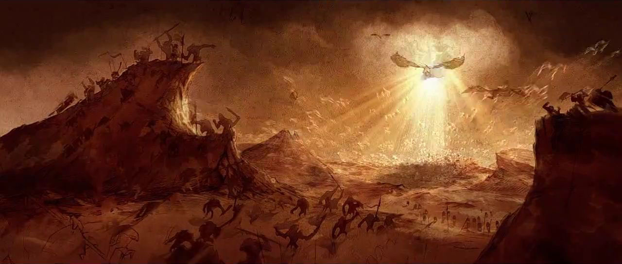 angels and demons fighting in the bible