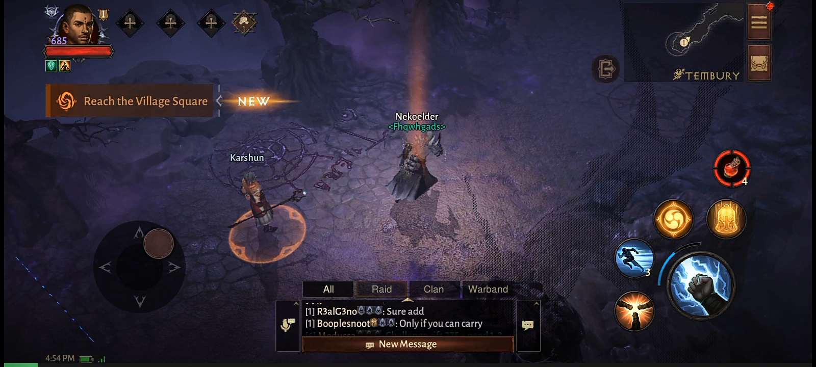 Diablo Immortal Update, Age of Falling Towers, Brings New Clan