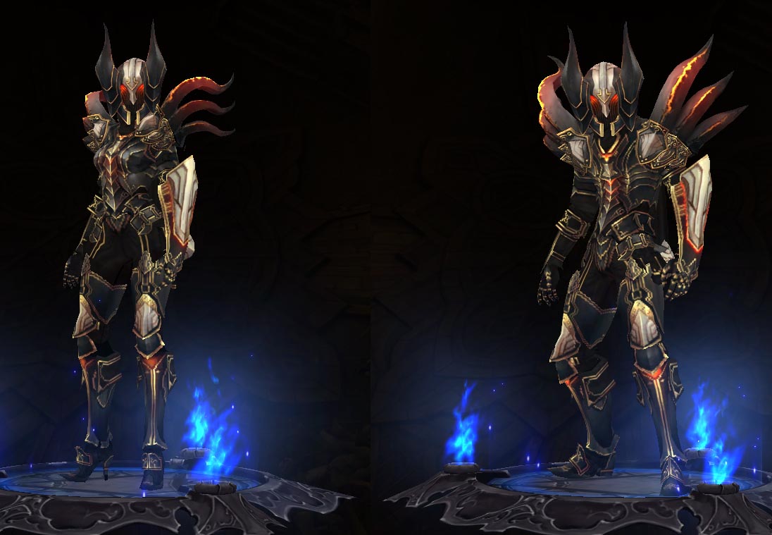 female demon hunter diablo 3 armor