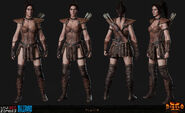 Character model for Diablo II Resurrected