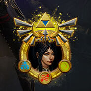 Frame your cherished memories with the mystical Triforce motif..jpg (53 KB) Portrait of a Triforce-wielding Sorceress.