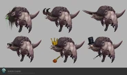 Various proposed designs by Aaron Gaines