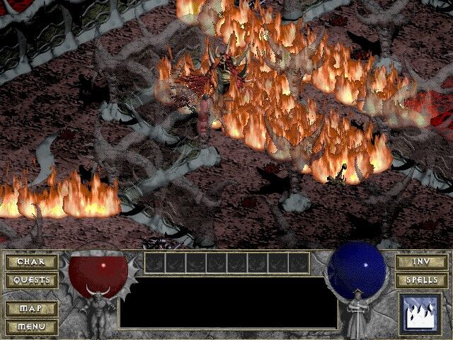 Fire Wall - Mur de feu - Diablo II - JudgeHype