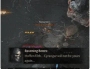 The undead guardian of Cyrangar appears to defend the castle from Intruders