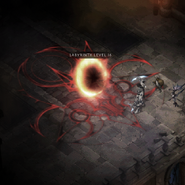 Portal leading to Diablo, opened after killing Lazarus