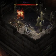 Red Vex on Unholy Altar