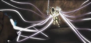 Tyrael preparing to slay the Diablo (as the Dark Wanderer) with the sword in Diablo II