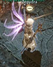 Zepydra as seen in-game