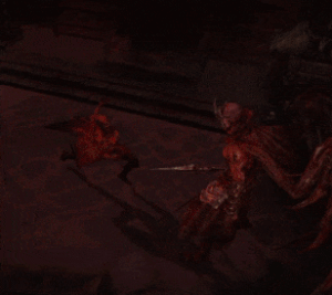 Mariki eventually gains the upper hand