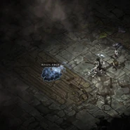 Magic Rock as found on the floor of Level 5