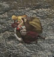 Zizi cradles Ria's corpse