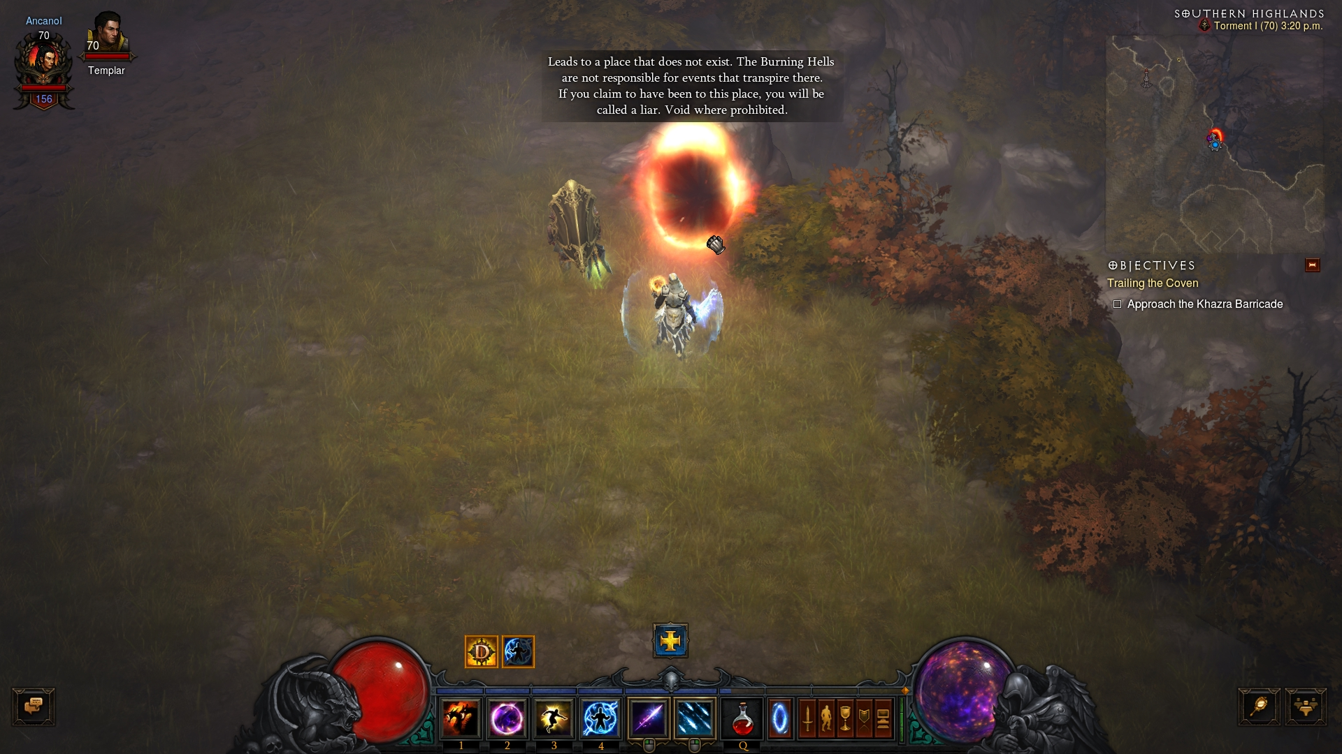 how to get to not the cow level diablo 3