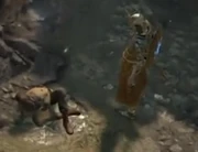 The Wanderer finds Zalan wounded