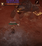 Avarice the Gold Cursed
