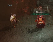 Tassi seen in the Realm of Damnation