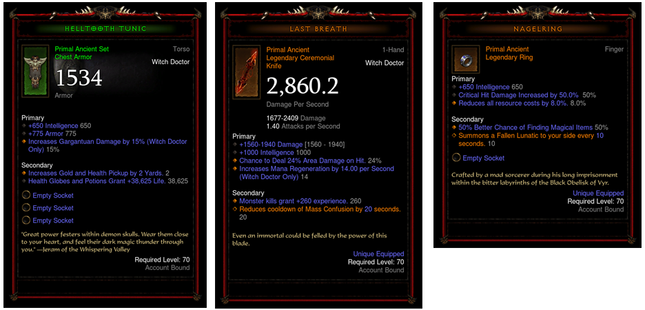 Diablo 3 how to enable putting indentified items in chat