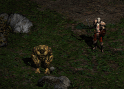 A Necromancer with a Clay Golem