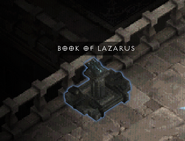 Needs to be activated for player to engage with Arcibishop Lazarus