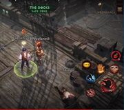 The docks (or more accurately, Rehm's ship)