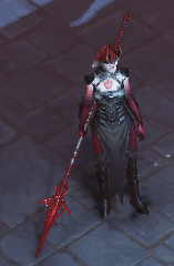 Bloodsworn Spearwoman