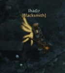 The blacksmith in The Last Vestige