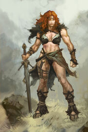 Fem barbarian