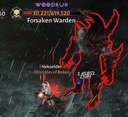 Heavily mutated Warden