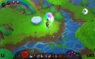 Entrance of the Whimsydale level