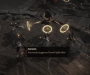 Ymuthrus and Akinees clash, and the former is defeated