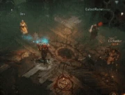 A cultist starts a  in the chapel