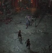 The pair confront Ismail