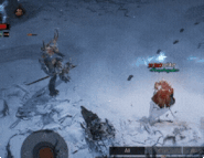 Frost Horror Stormcaller (second attack)