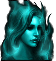 Ghostly Woman Portrait