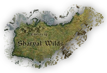 Entsteig and the surrounding Sharval Wilds